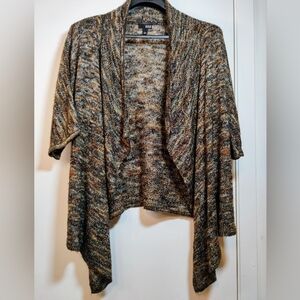 a.n.a Brand Women's Sweater, Size XL, Brown Cardigan